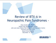 Neuropathic Pain Syndrome Screenshot
