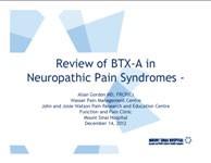 Neuropathic Pain Syndrome Screenshot